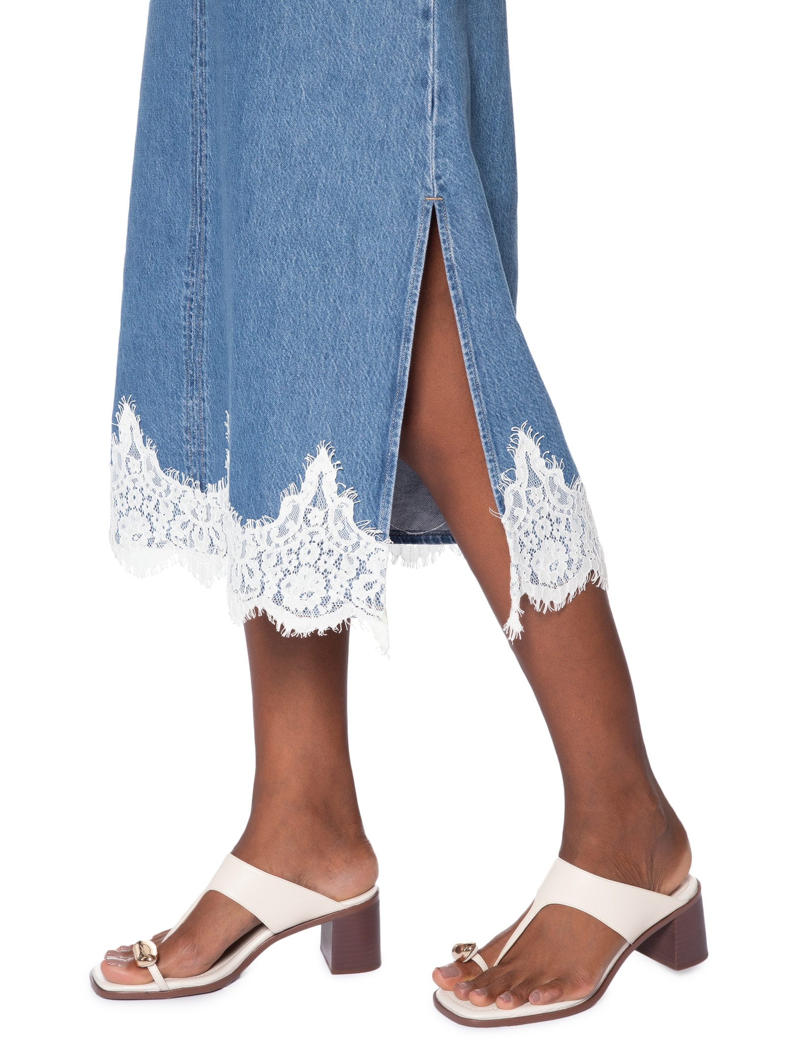 Vestido 90's Denim Slip Azul Levi's