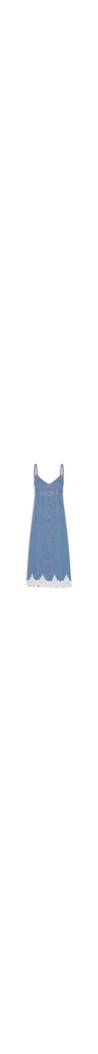 Vestido 90's Denim Slip - Azul