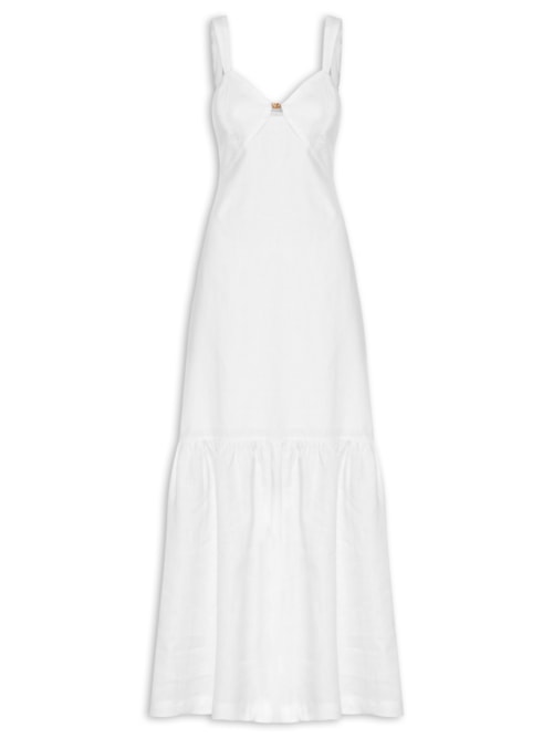 Vestido Adele Linho – Branco