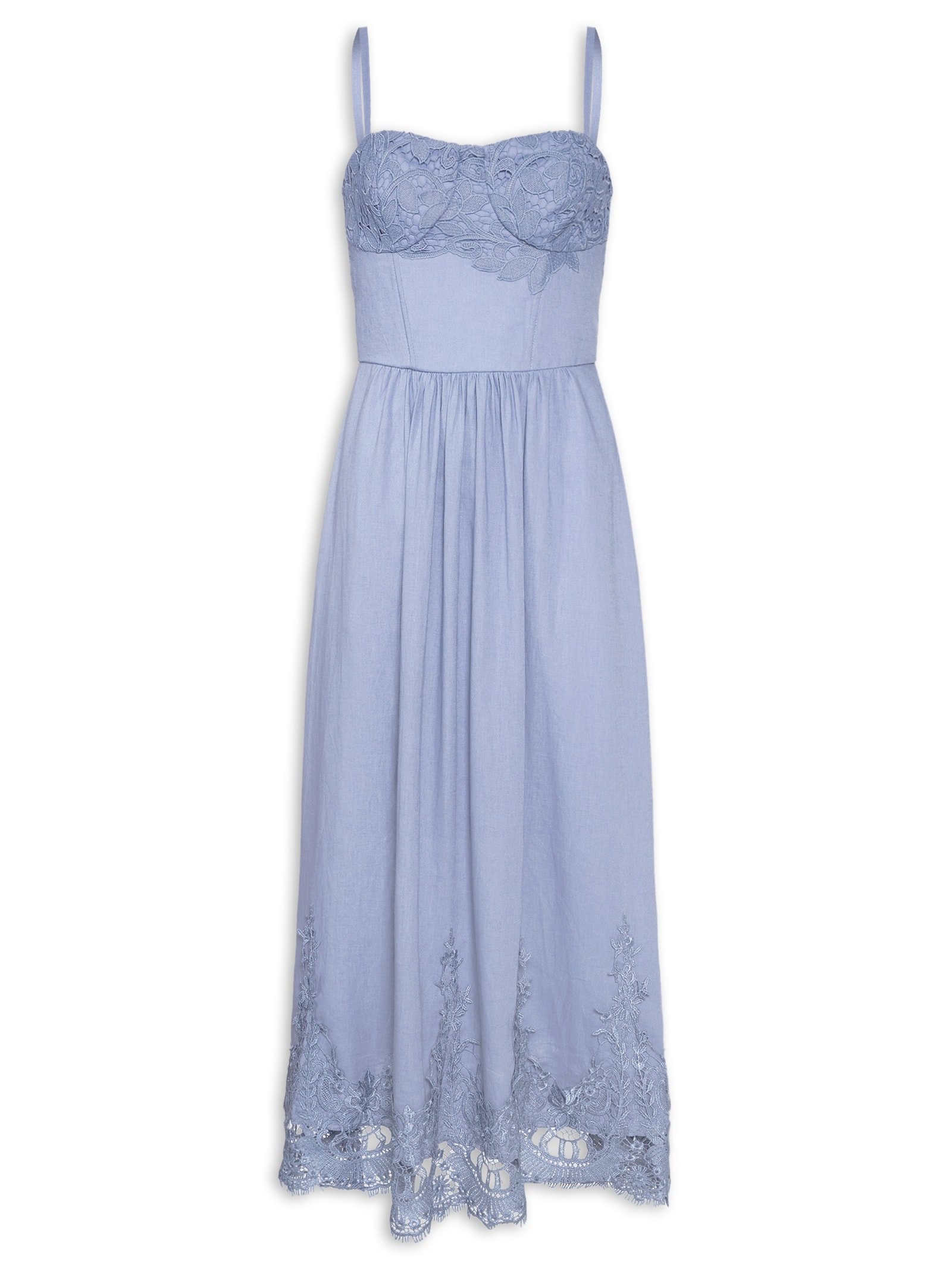 Vestido Agatha Azul Le Lis