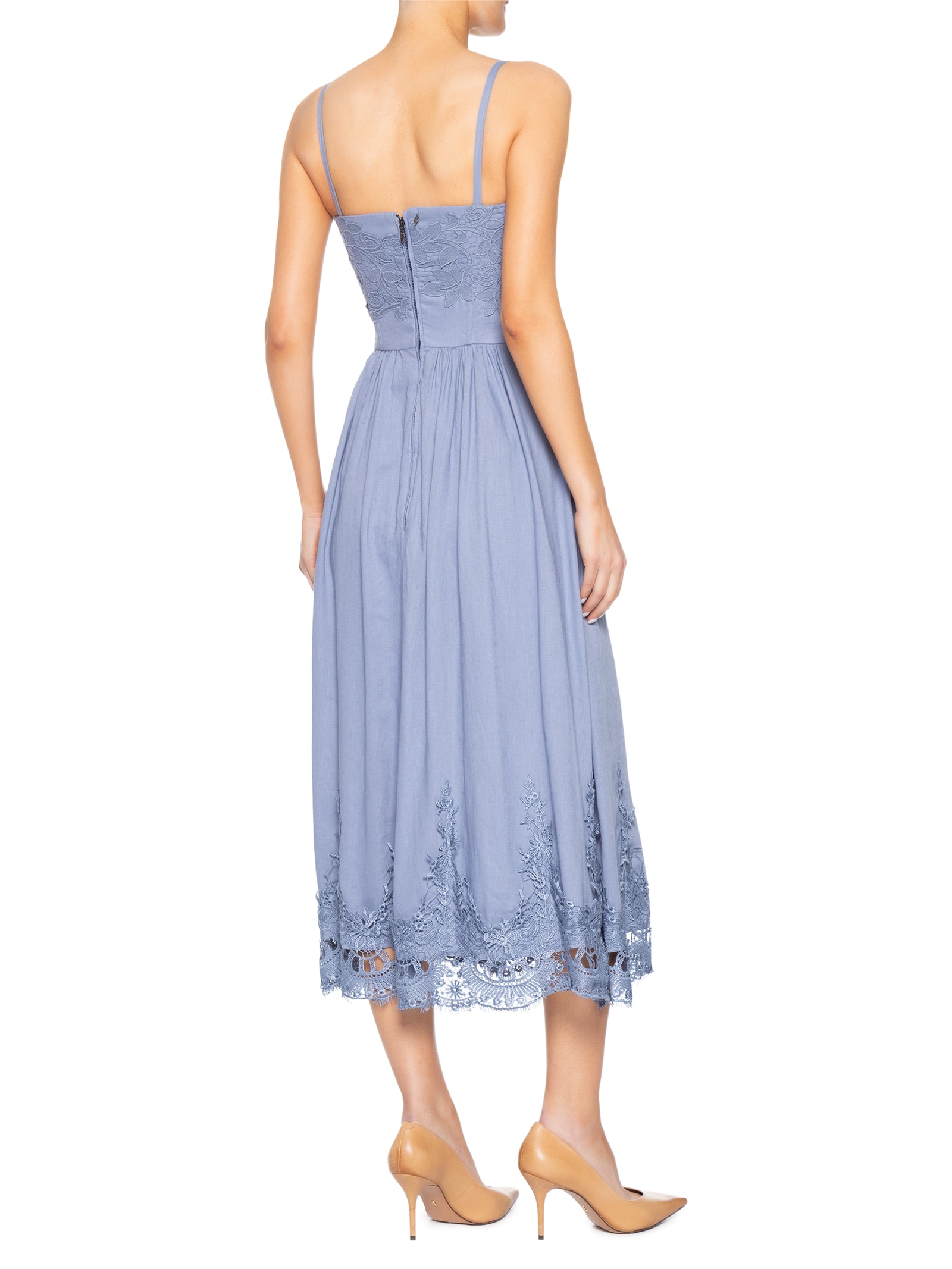 Vestido Agatha Azul Le Lis