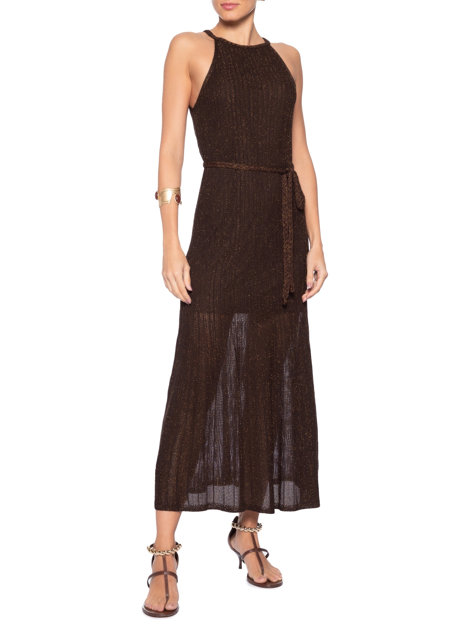 Vestido Alanis II Marrom Le Lis
