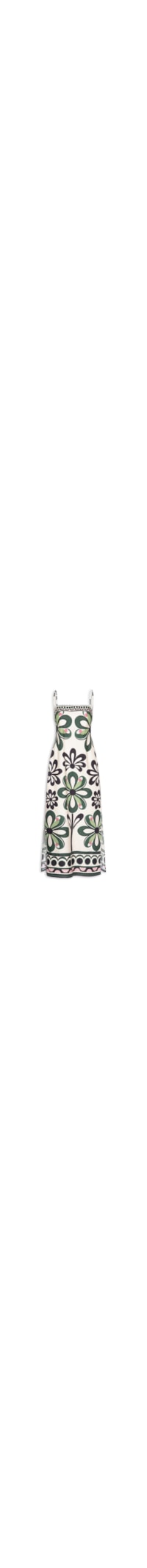 Vestido Alça Florara - Preto