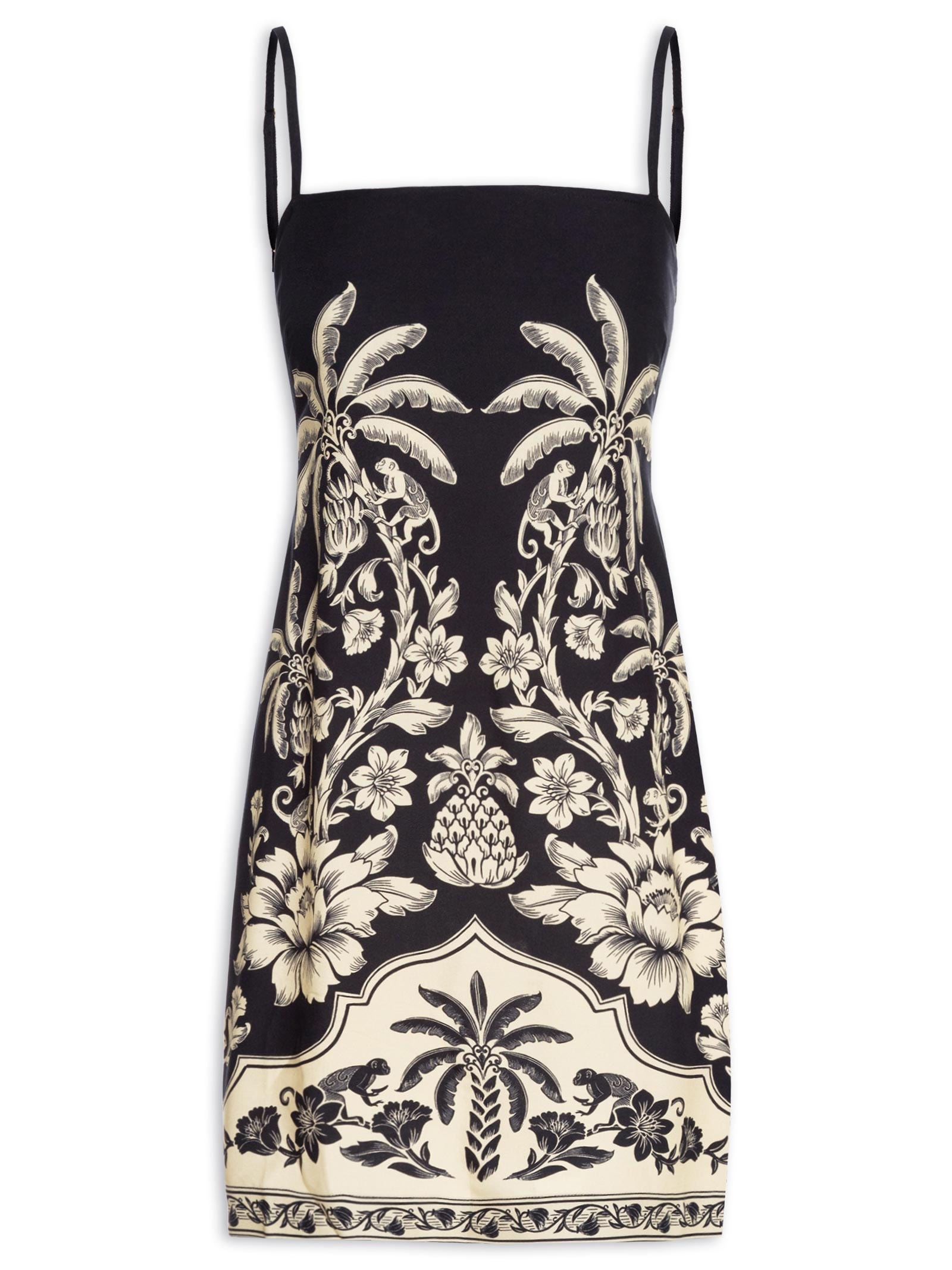 Vestido Alça Guanacaste Preto Farm