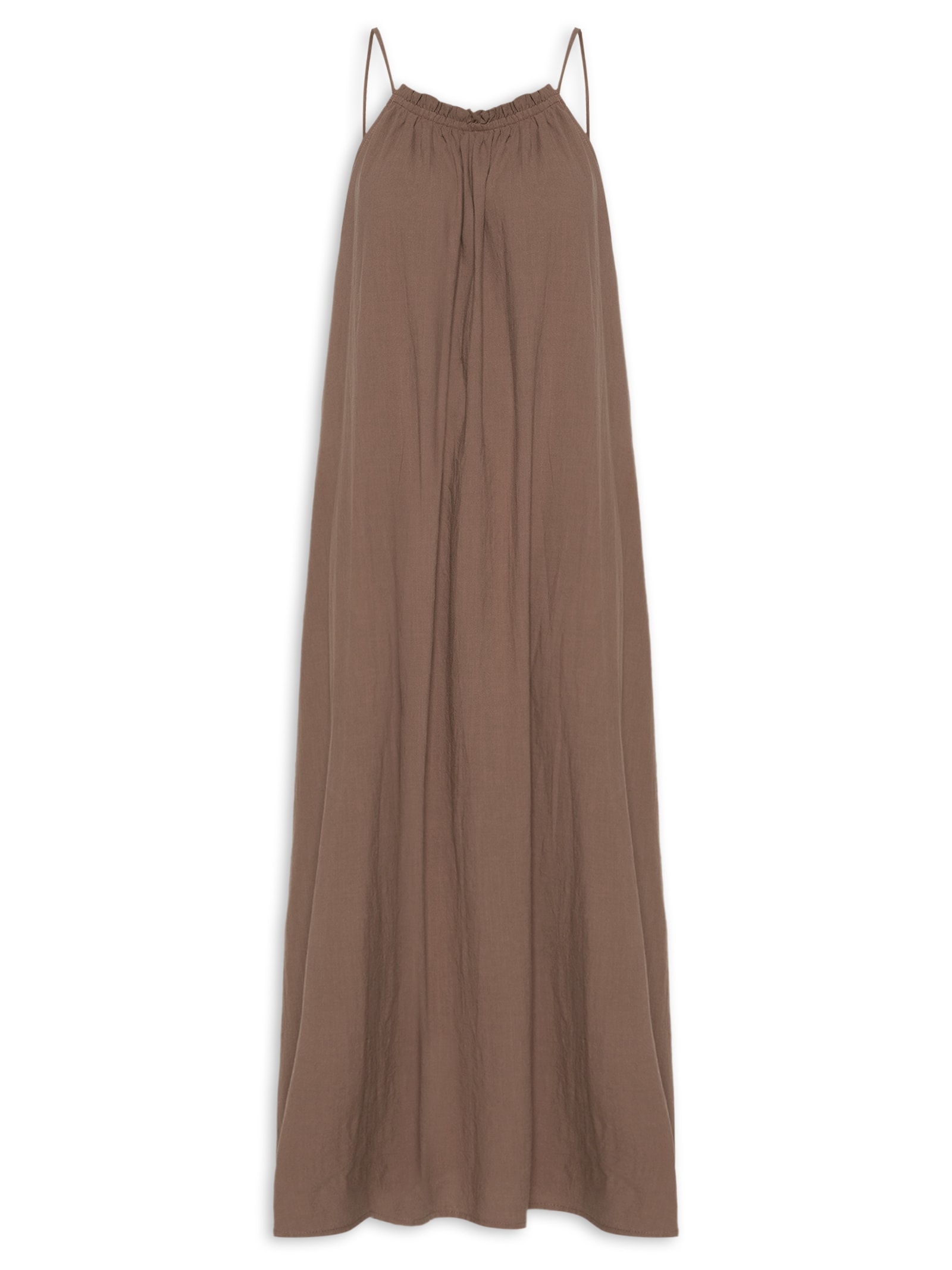 Vestido Alça IPA Marrom Panô