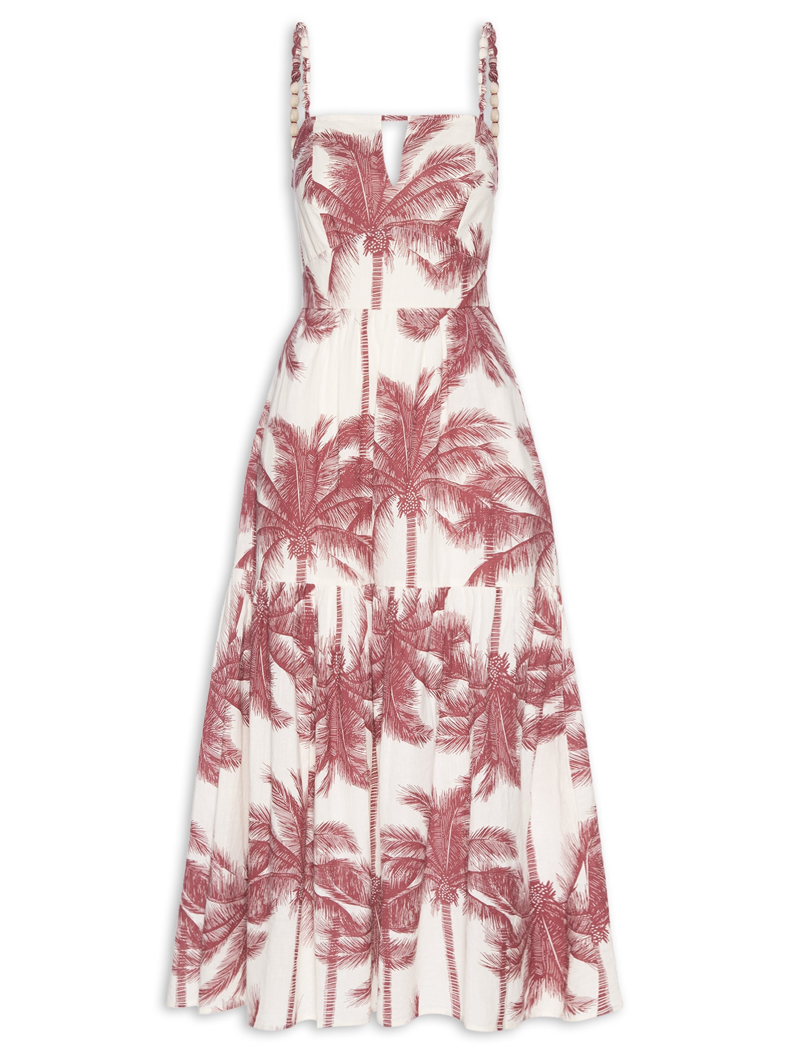 Vestido Alça Palma Roxo Le Lis
