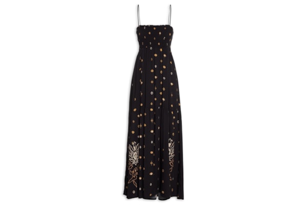 Vestido Alça Visão - Preto