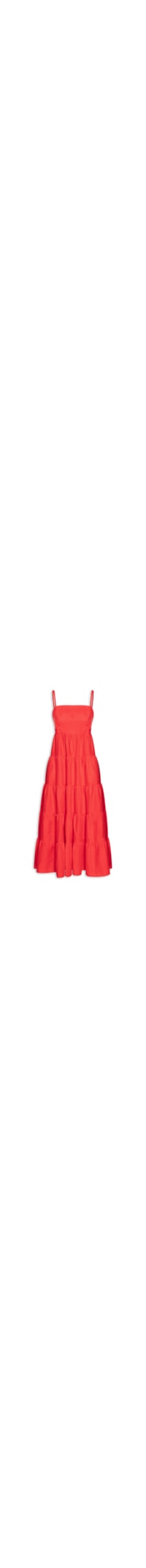 Vestido Alças Frida - Vermelho