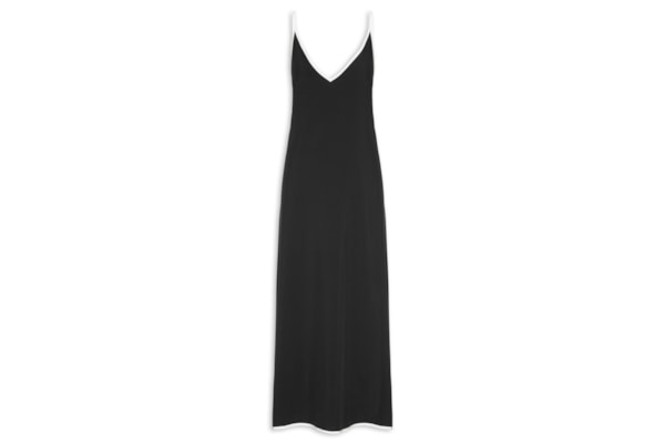 Vestido Alças Longui Superlight Viés - Preto