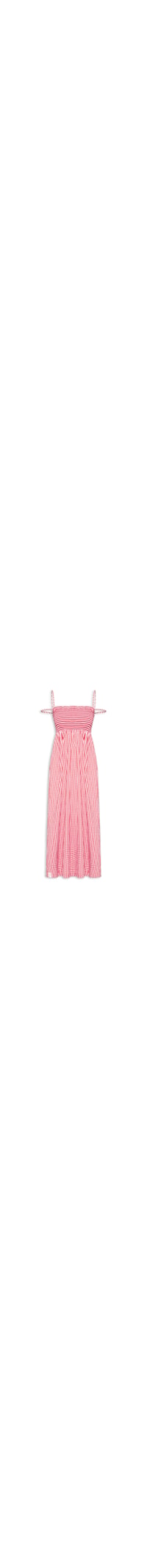 Vestido Alcinha Alg Vichy - Vermelho