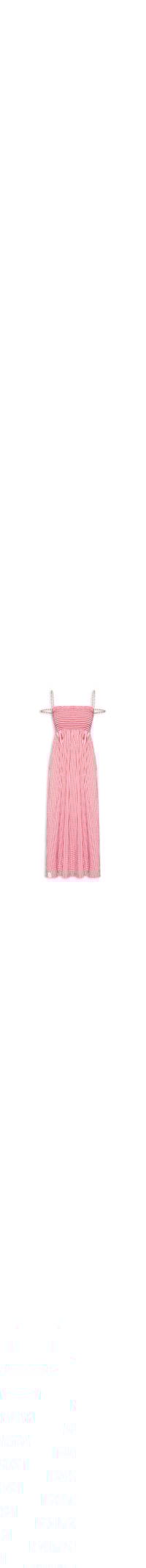 Vestido Alcinha Alg Vichy - Vermelho