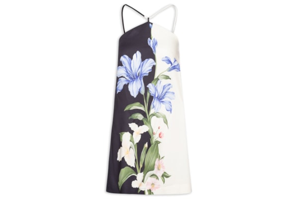 Vestido Alcinha Céu de Flor - Preto