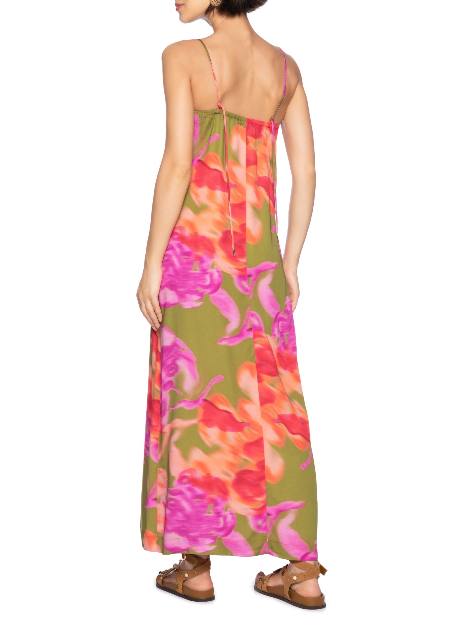 Vestido Alcinha Est Brisa Rosa Cantão