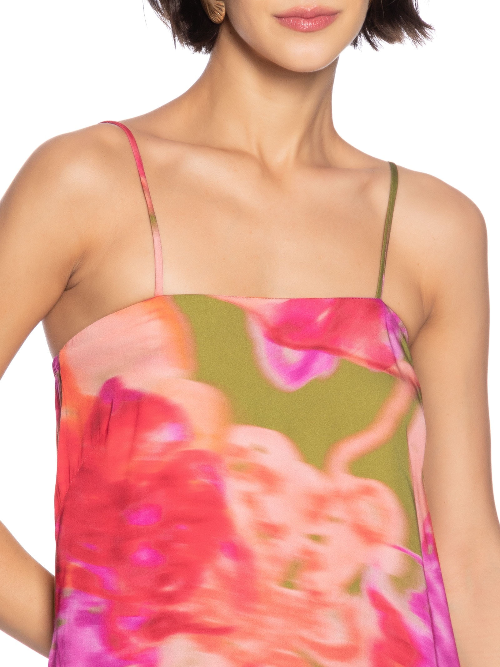 Vestido Alcinha Est Brisa Rosa Cantão