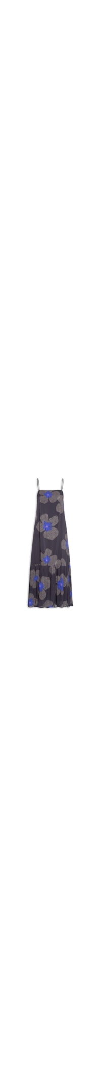 Vestido Alcinha Estampa Floral Yaya - Preto
