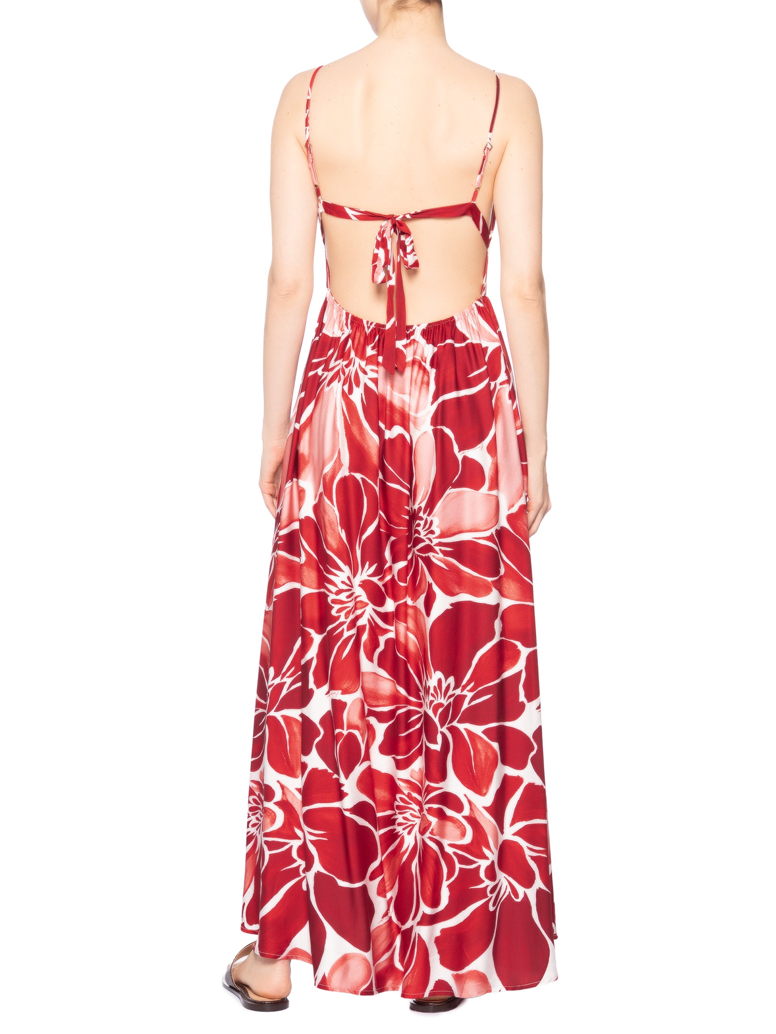 Vestido Alcinha Jardim de Amora – Vermelho Farm