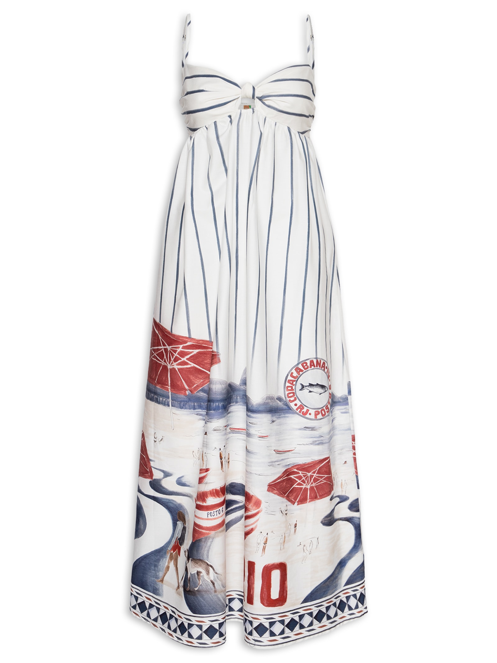 Vestido Alcinha Posto 6 Azul Farm