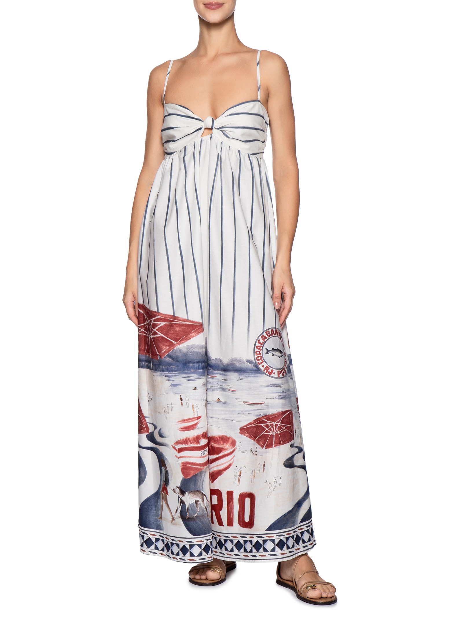 Vestido Alcinha Posto 6 Azul Farm