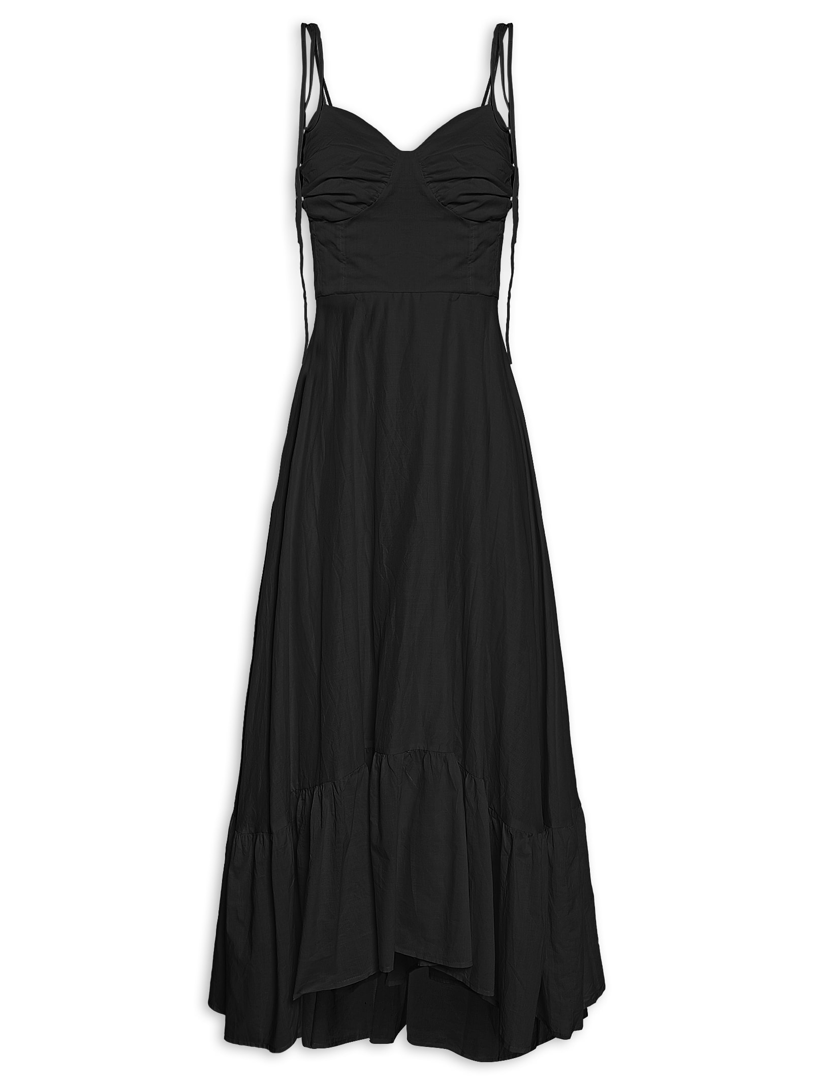 Vestido Alcinha Preto Basiq