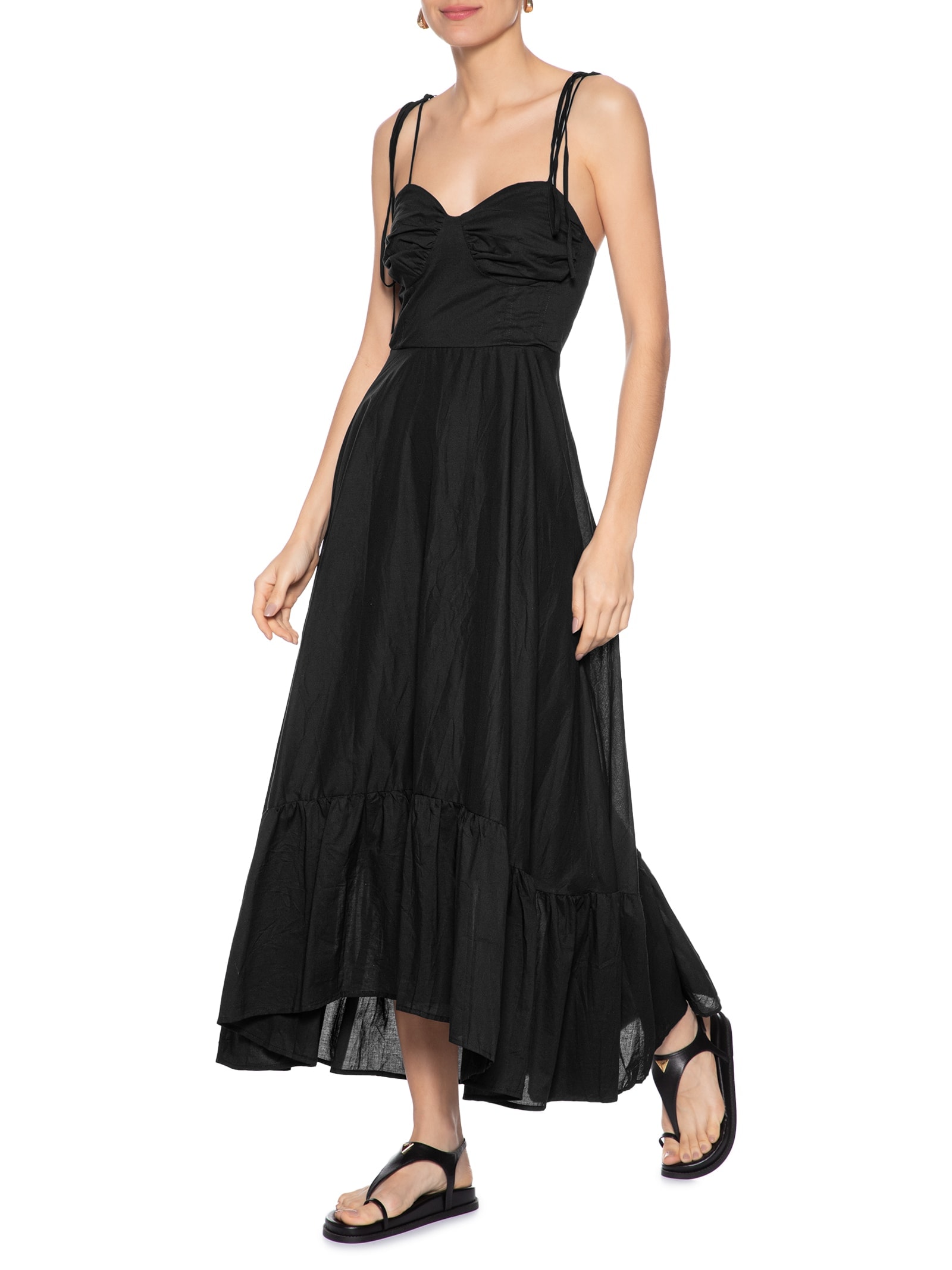 Vestido Alcinha Preto Basiq