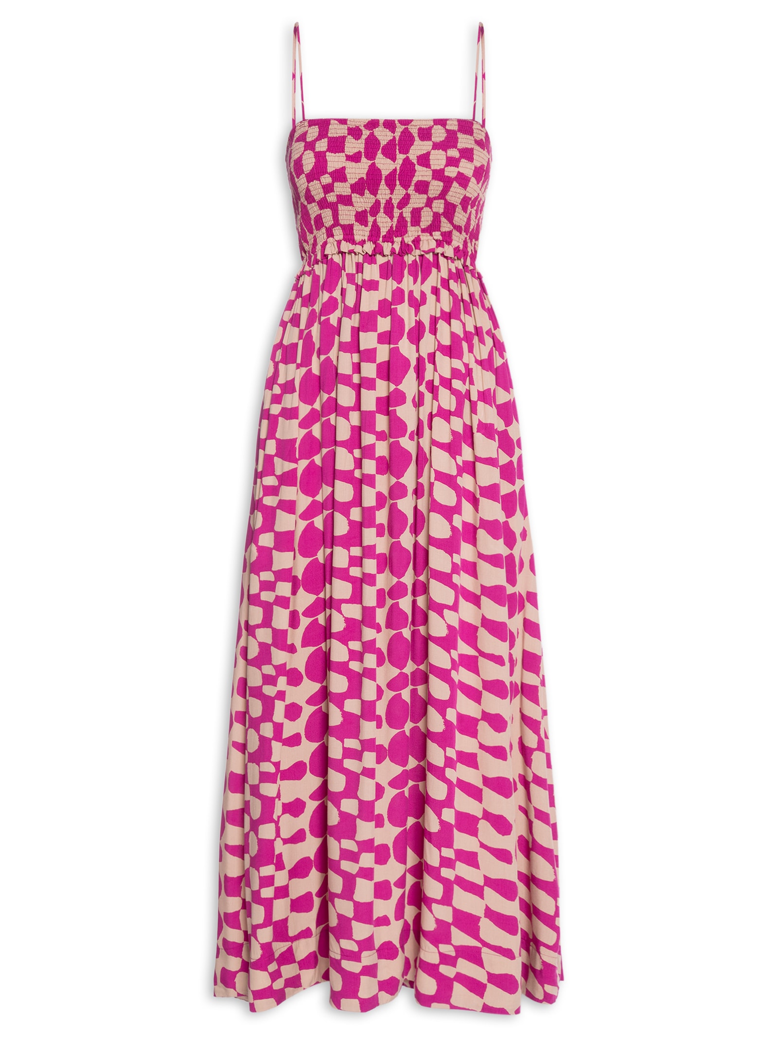 Vestido Alcinha Tempos Rosa Cantão