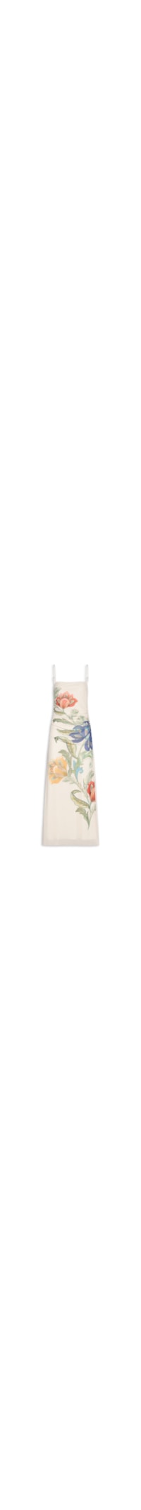 Vestido Alcinha Tule Floral Maite – Branco