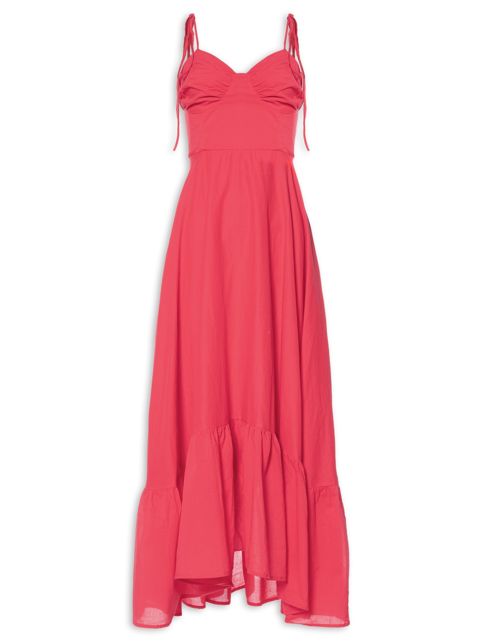 Vestido Alcinha Vermelho Basiq