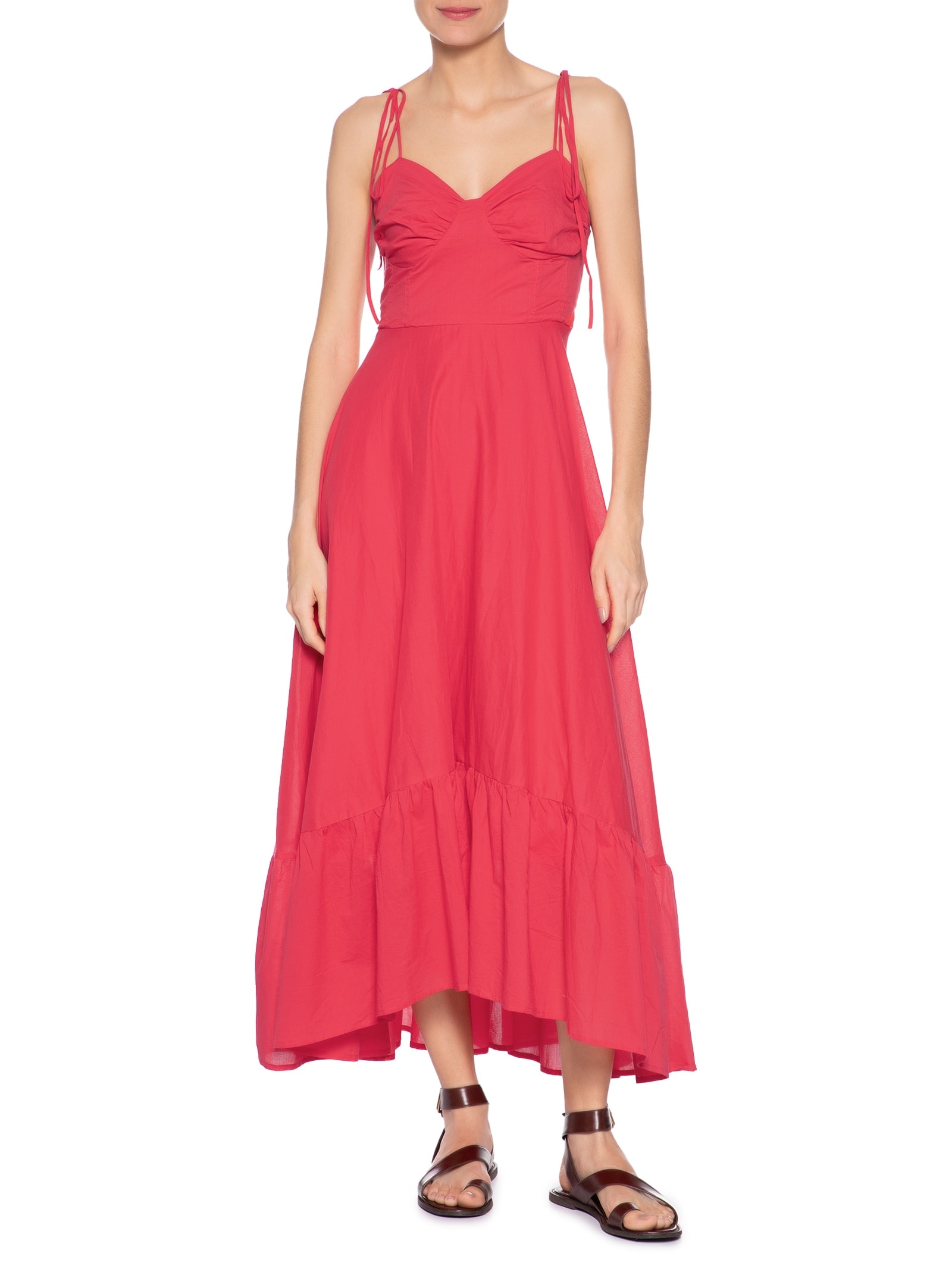 Vestido Alcinha Vermelho Basiq