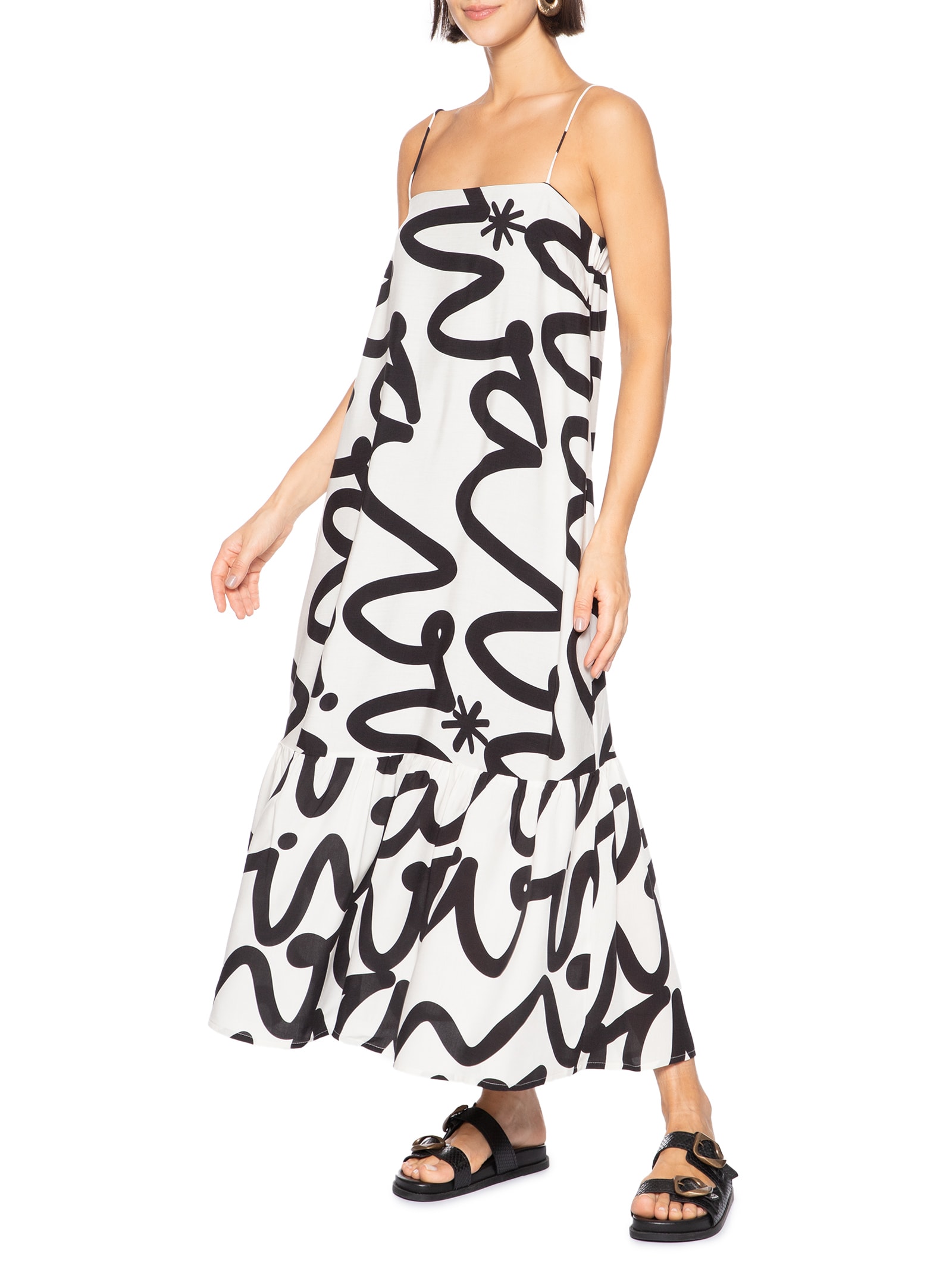 Vestido Alcinha Viva Branco Cantão