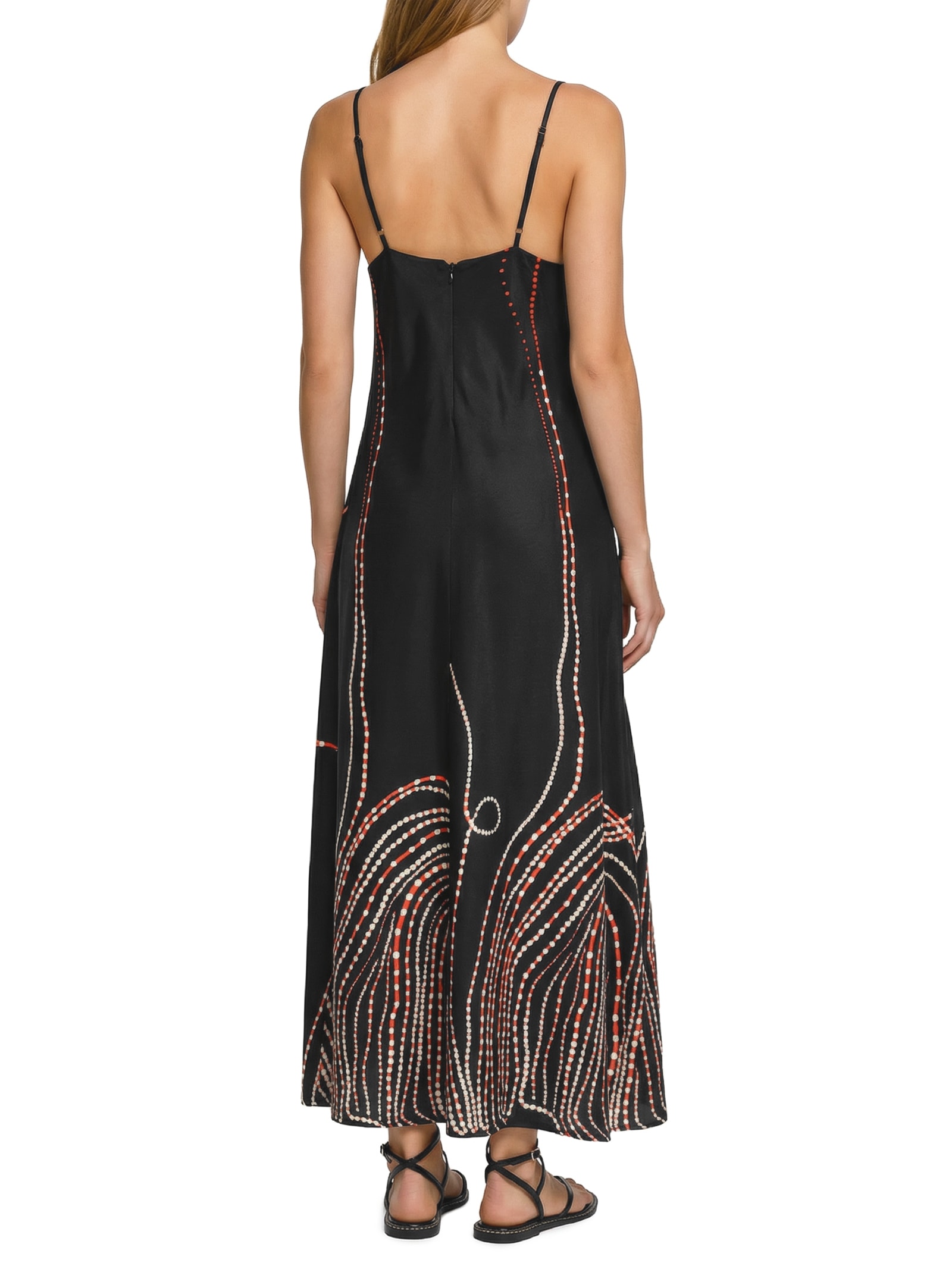 Vestido Alcinha Vortex Preto Cantão