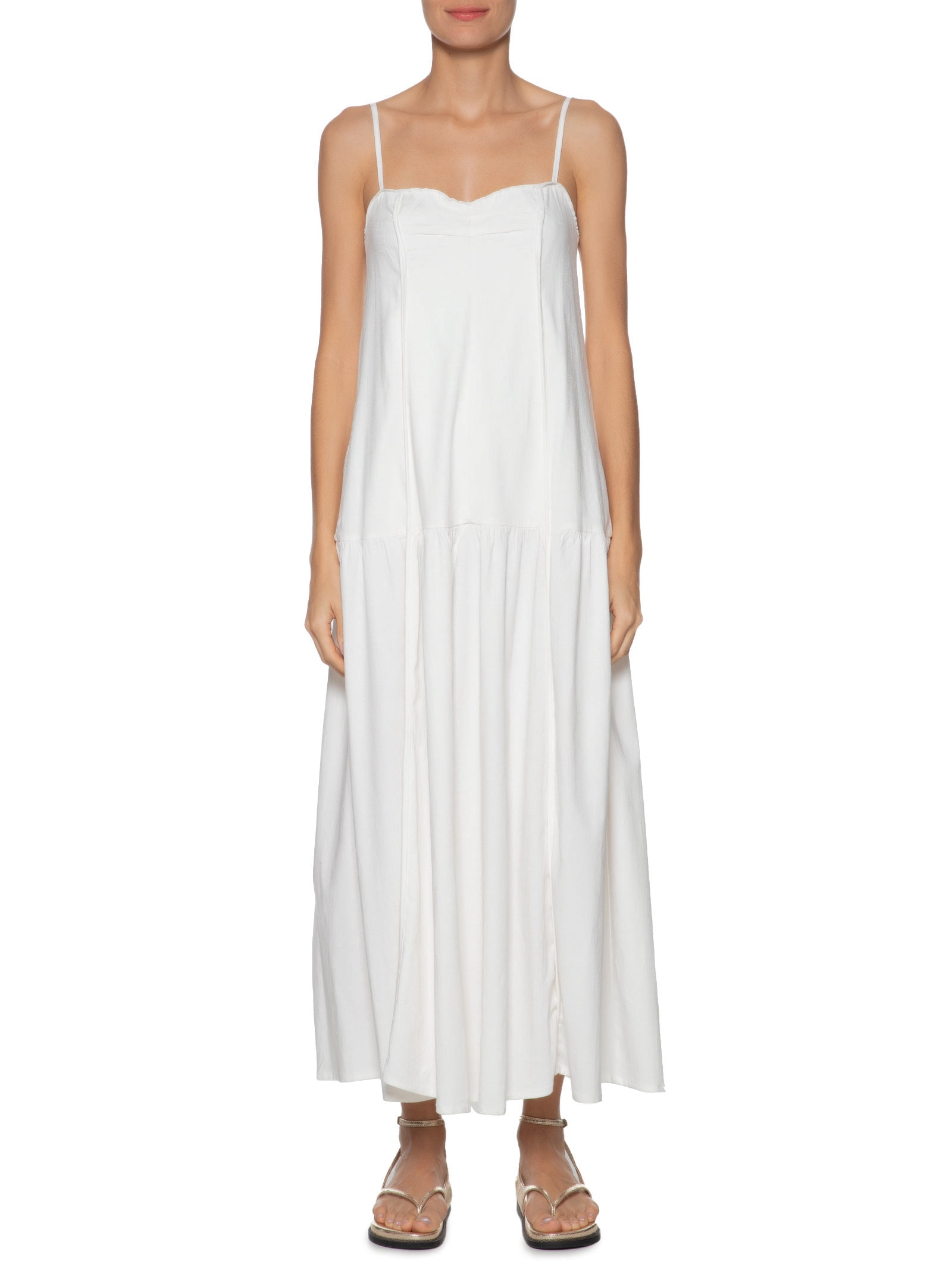 Vestido Alcinhas Branco Farm