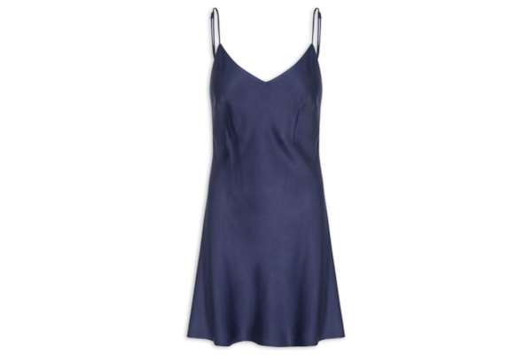 Vestido Alcinhas Curto - Azul
