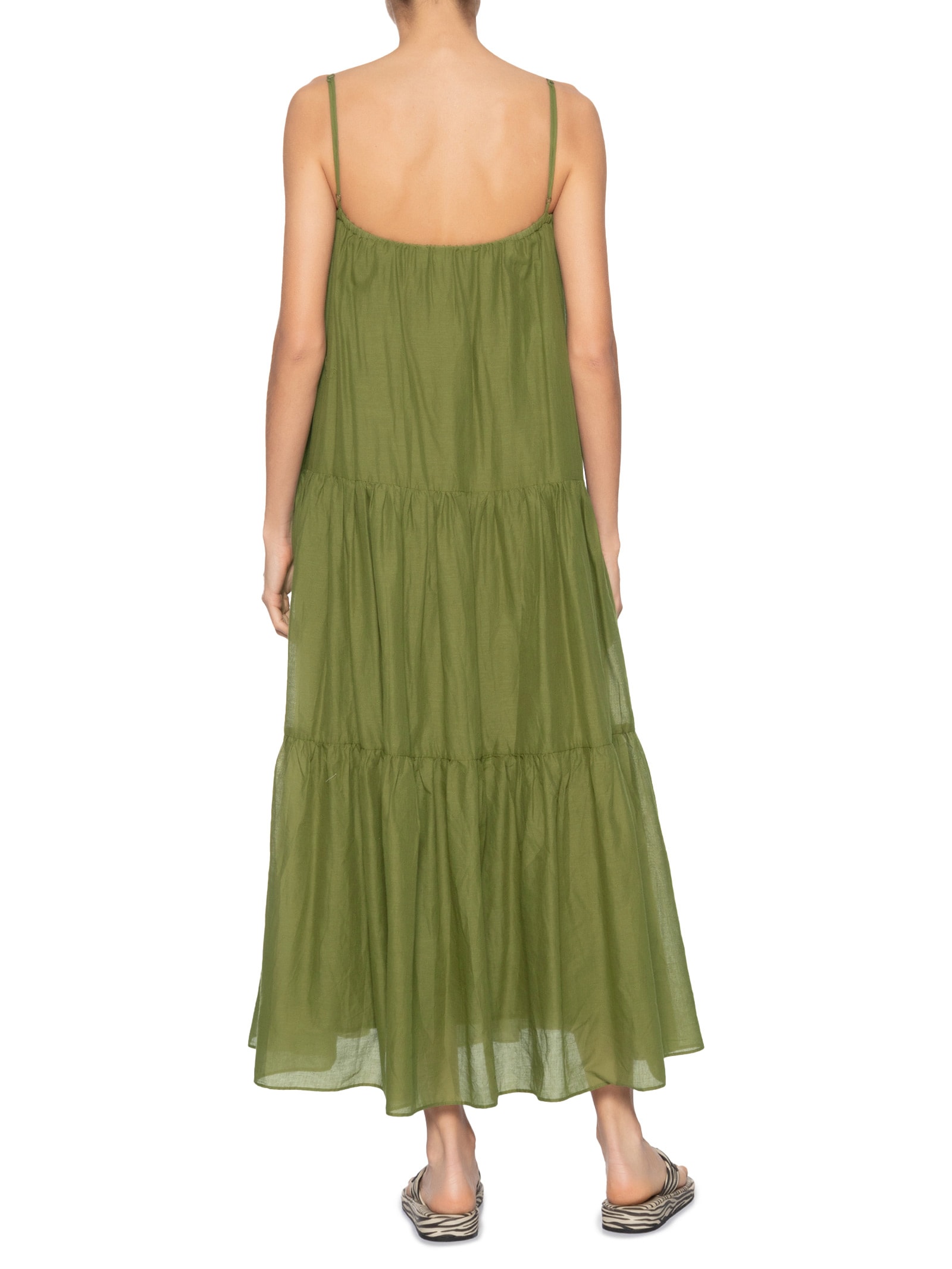 Vestido Alcinhas Marias Verde Farm