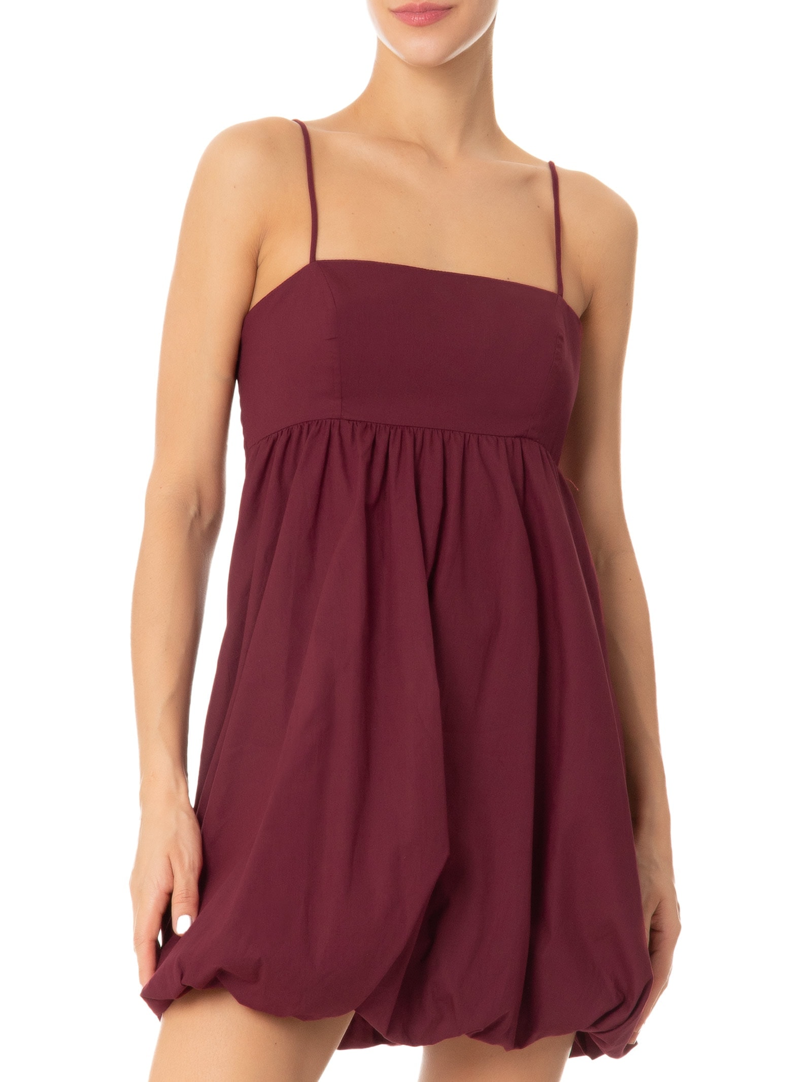 Vestido Algodão Balonê Vermelho Dress To