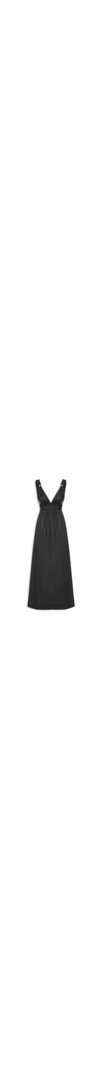 Vestido Algodão - Preto