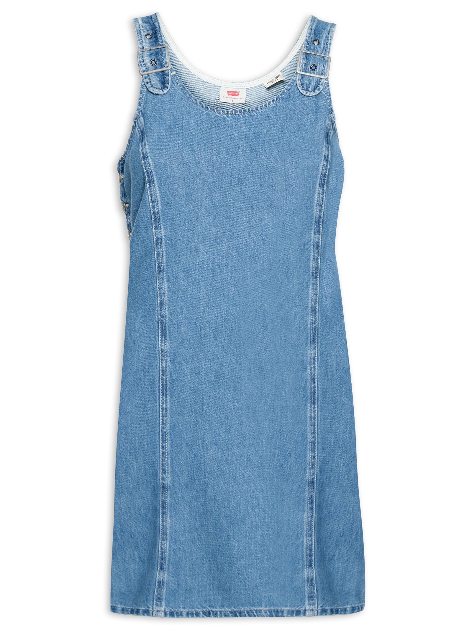 Vestido Aly Denim Jumper Azul Levi's