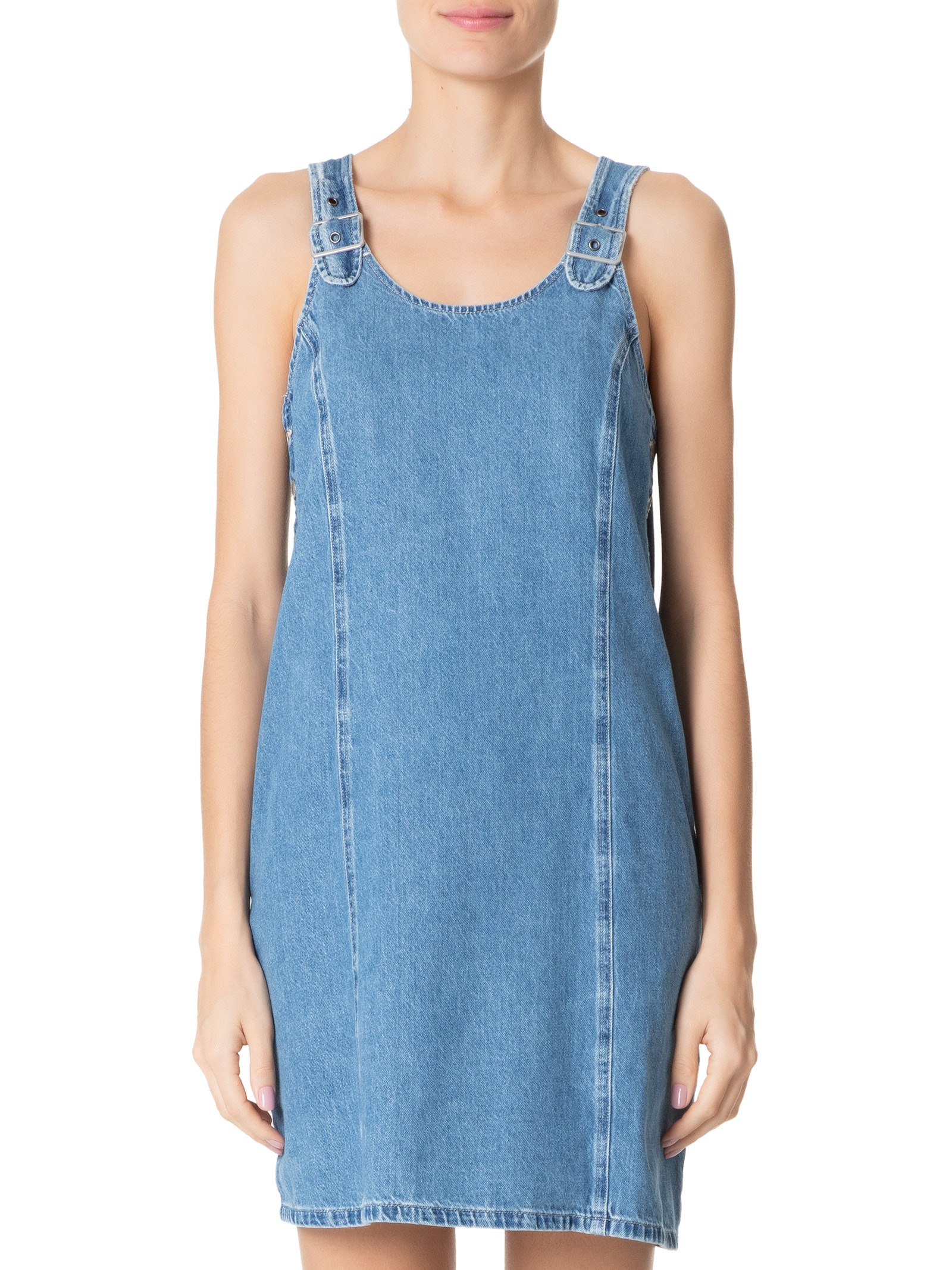 Vestido Aly Denim Jumper Azul Levi's