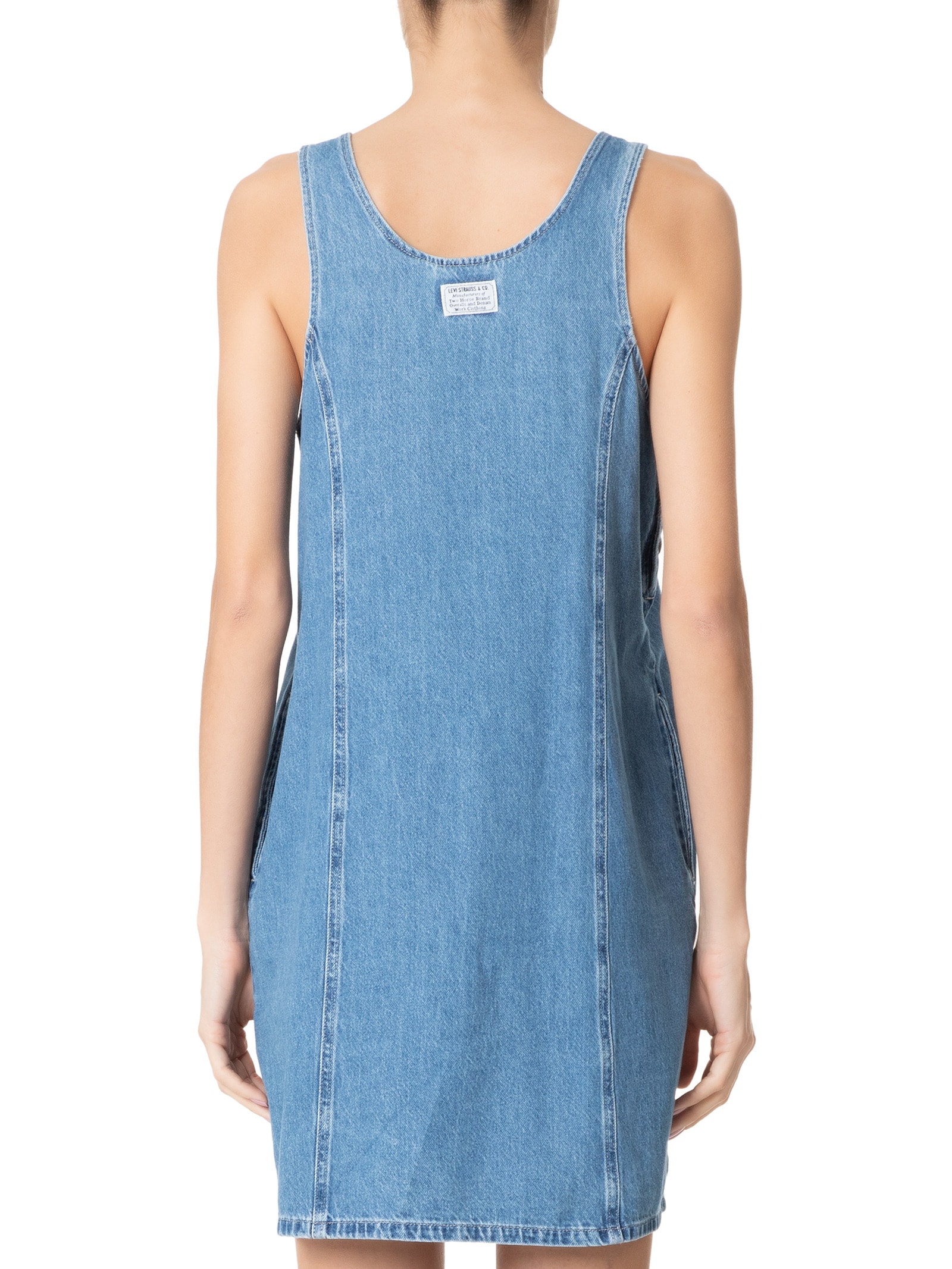 Vestido Aly Denim Jumper Azul Levi's