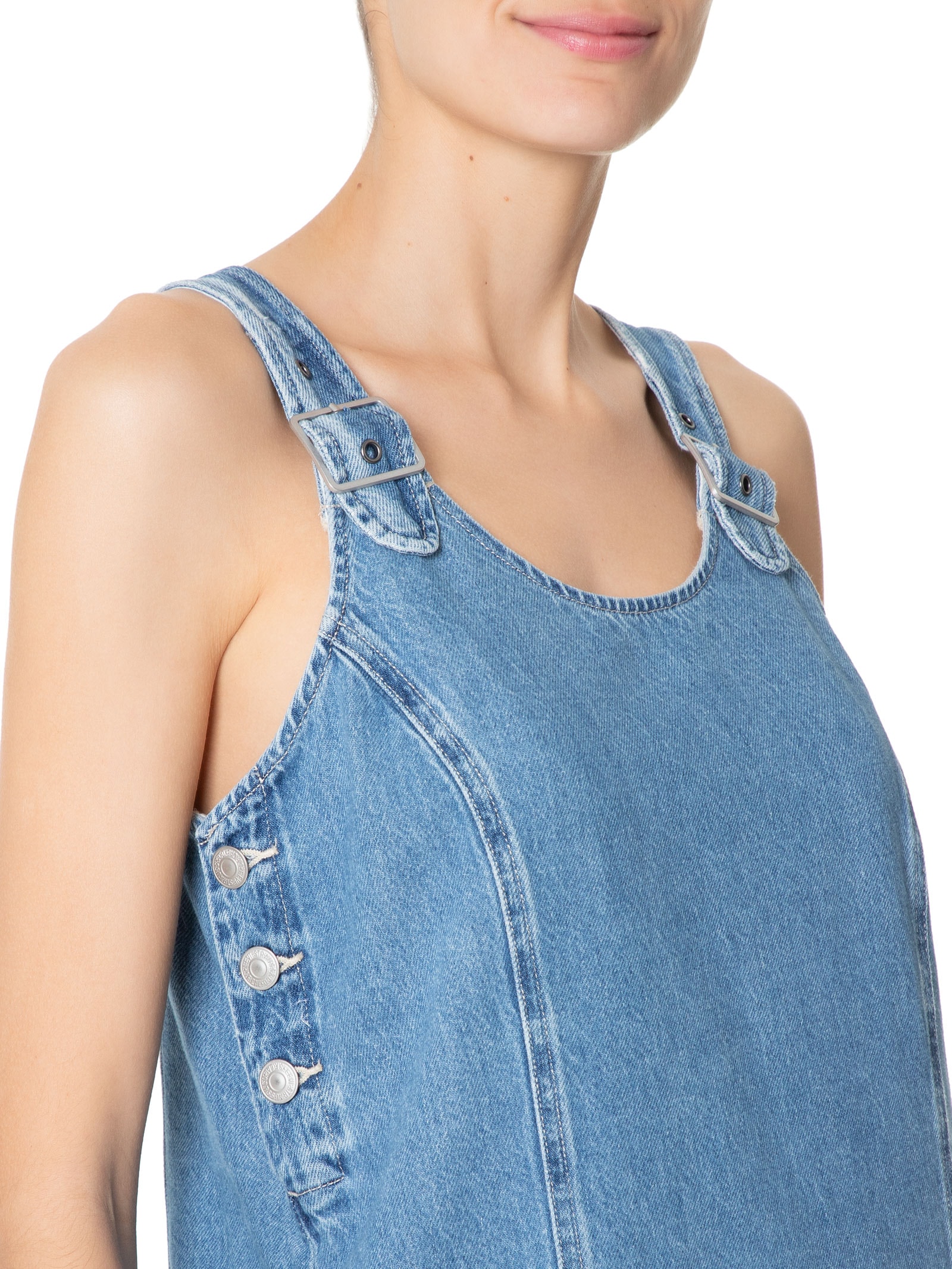 Vestido Aly Denim Jumper Azul Levi's