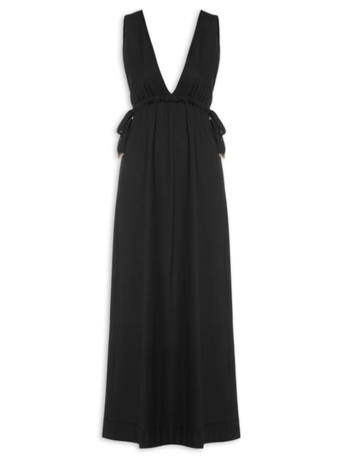 Vestido Amarração – Preto