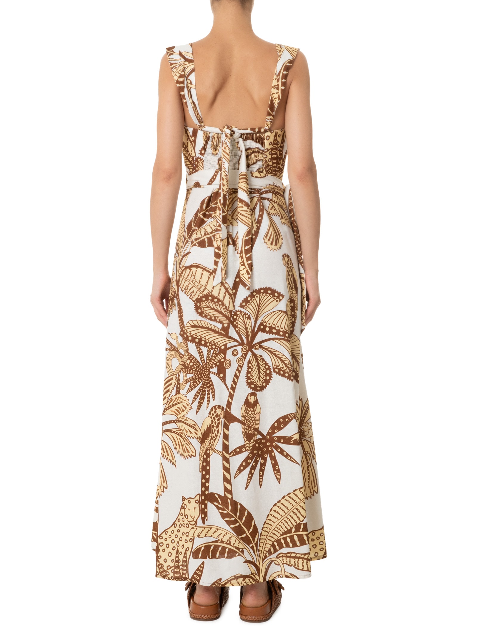 Vestido Amazônia Amarelo Farm