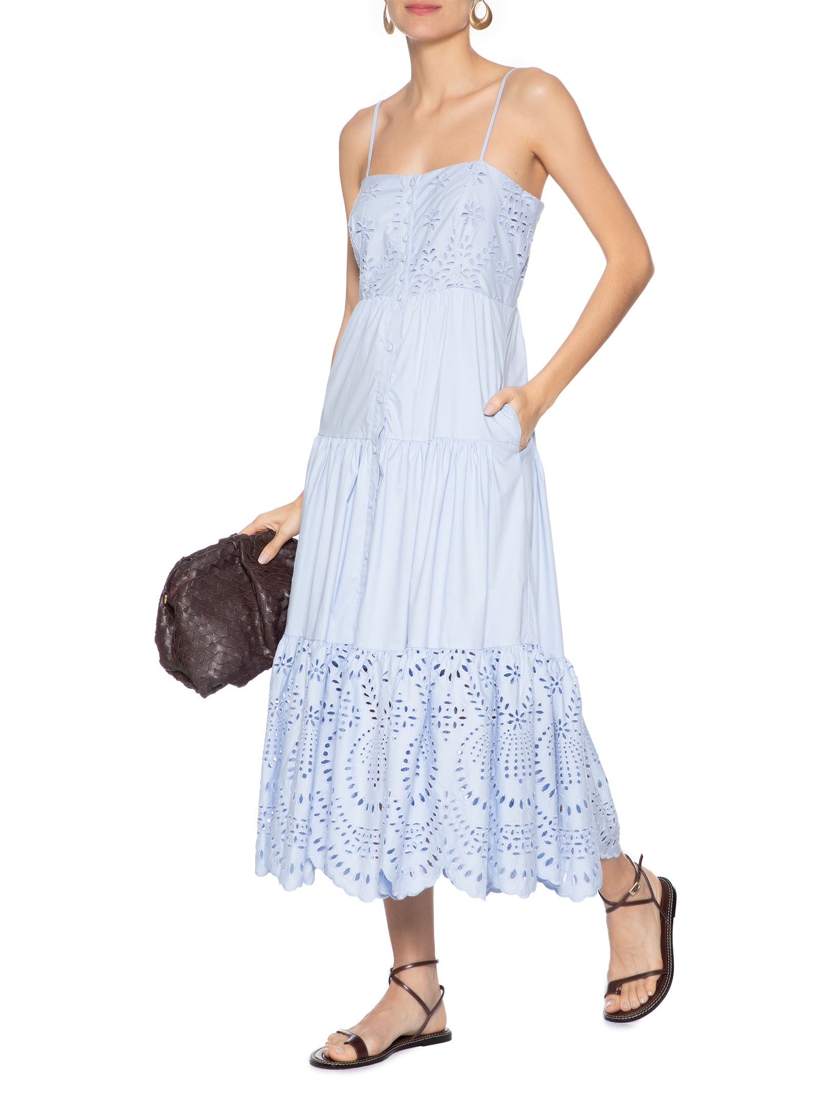 Vestido Amora Laço Azul Le Lis