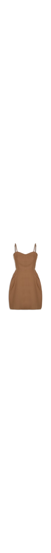 Vestido Ampulheta - Marrom