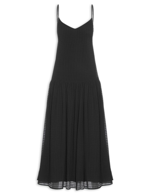 Vestido Anarruga – Preto