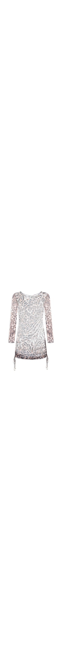 Vestido Animal Print Beachwear - Animal Print