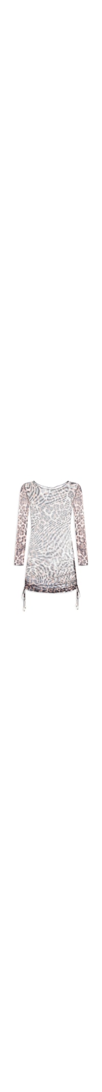 Vestido Animal Print Beachwear - Animal Print