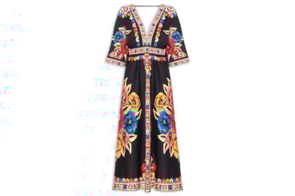 Vestido Antuerpia Lenço - Preto