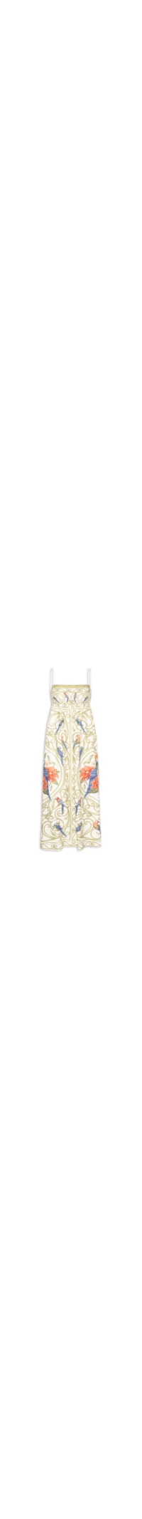 Vestido Arabesco Tropical – Bege