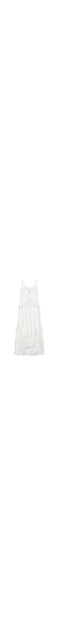 Vestido Artesanal Patch Romântico - Branco