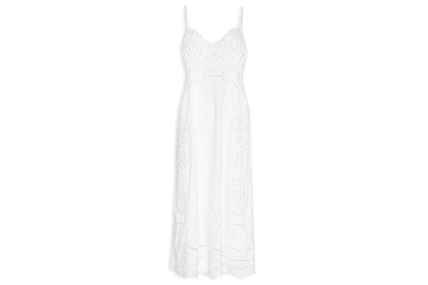 Vestido Artesanal Richelieu Florie - Branco